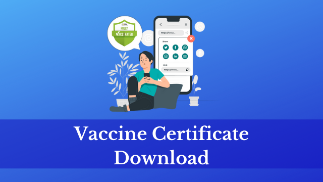 Vaccine Certificate Download